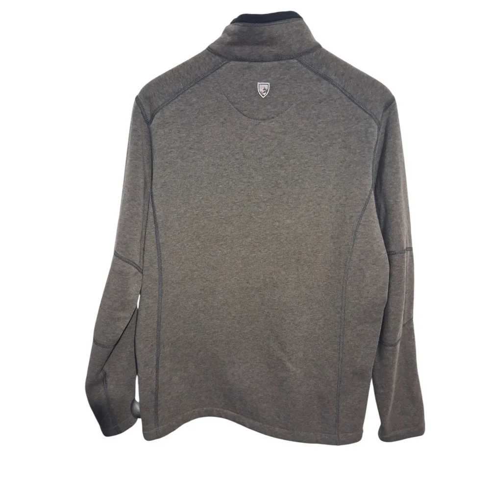 KUHL Revel Quarter-Zip Mens size Medium Gorpcore Fleece Outdoors Hiking Sweater